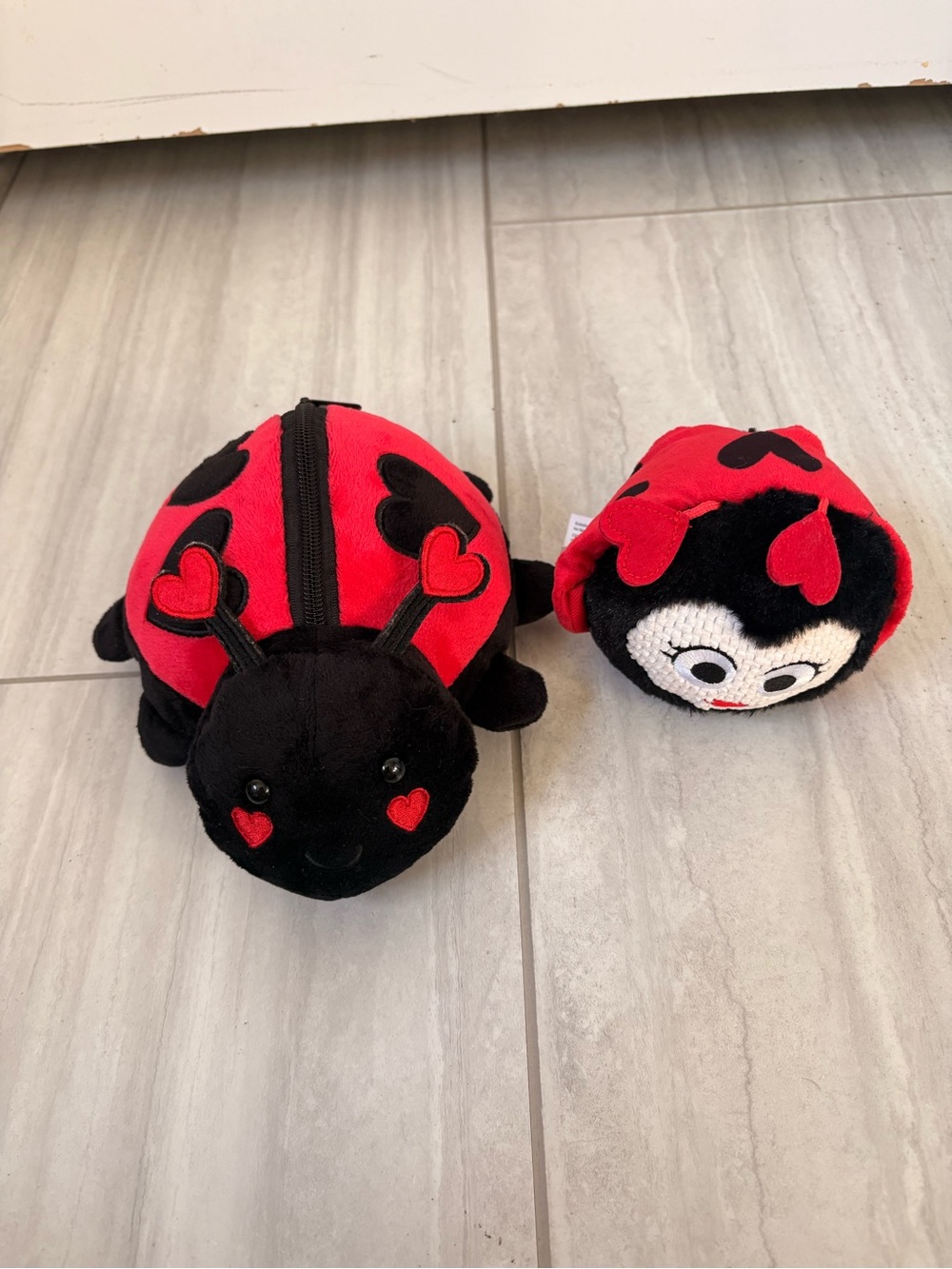 American Greetings Plush Ladybug “Love Bug” Zipper Pocket and scentsy buddy